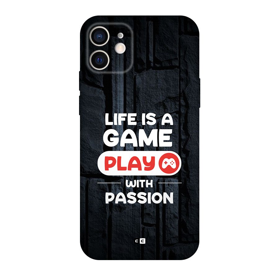 Play With Passion Back Case for iPhone 12