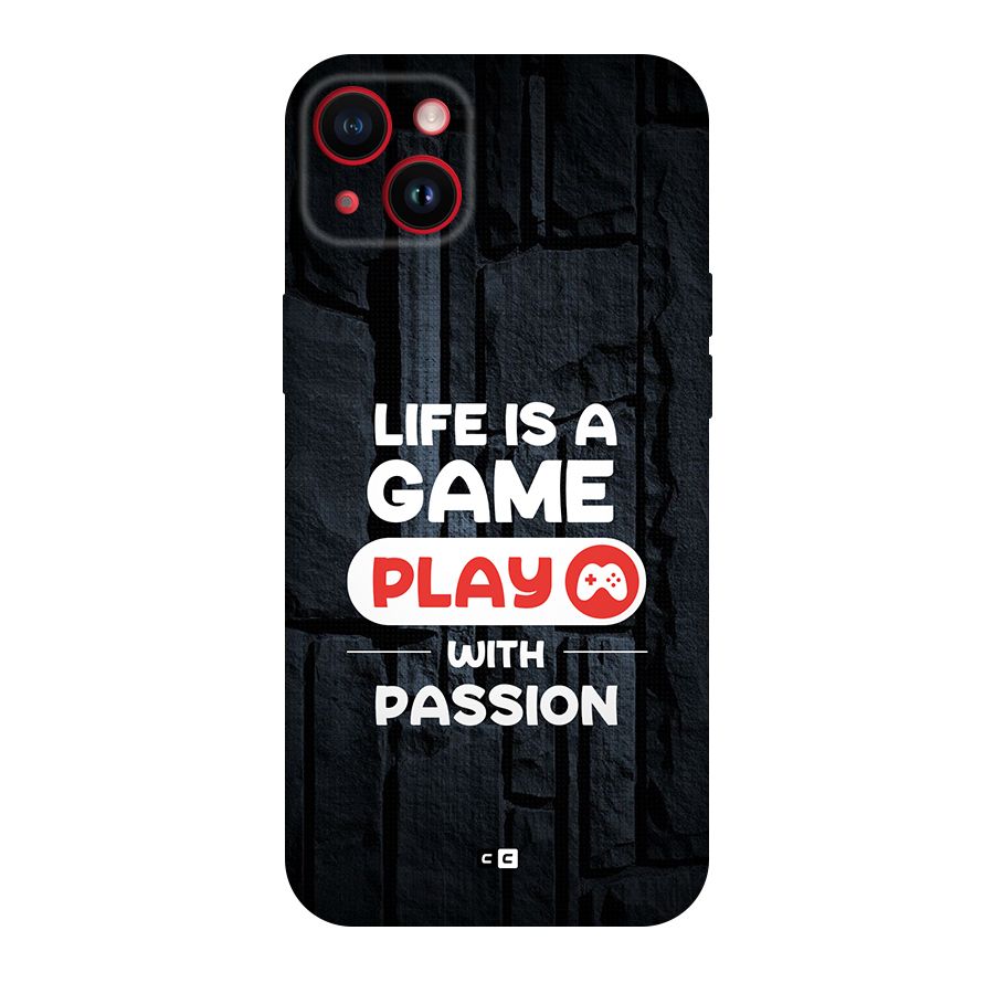 Play With Passion Back Case for iPhone 14 Plus