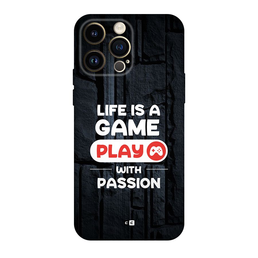 Play With Passion Back Case for iPhone 14 Pro Max