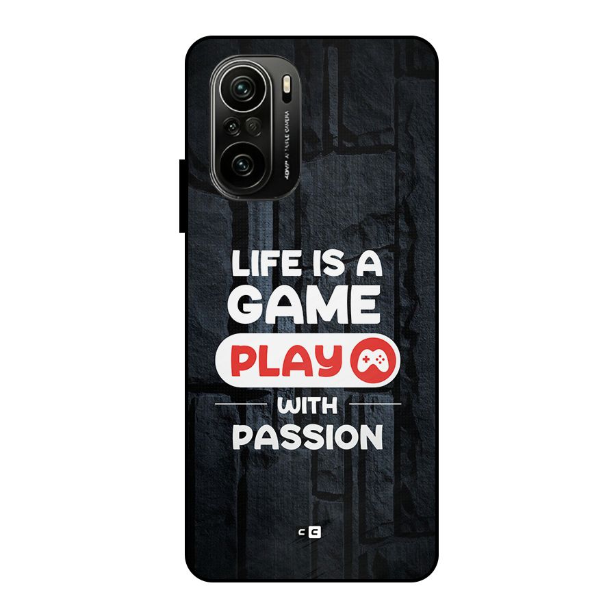 Play With Passion Metal Back Case for Mi 11x