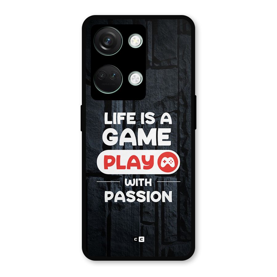Play With Passion Metal Back Case for OnePlus Nord 3