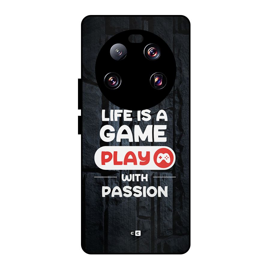 Play With Passion Metal Back Case for Xiaomi 13 Ultra