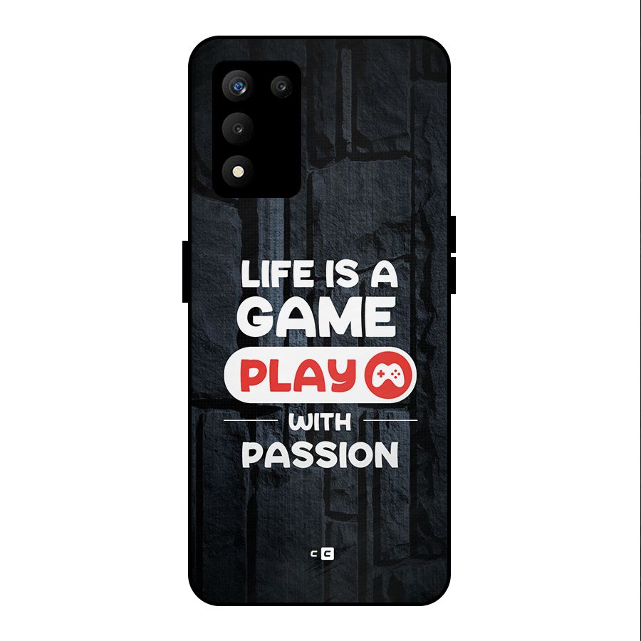 Play With Passion Metal Back Case for realme 9 5G SE