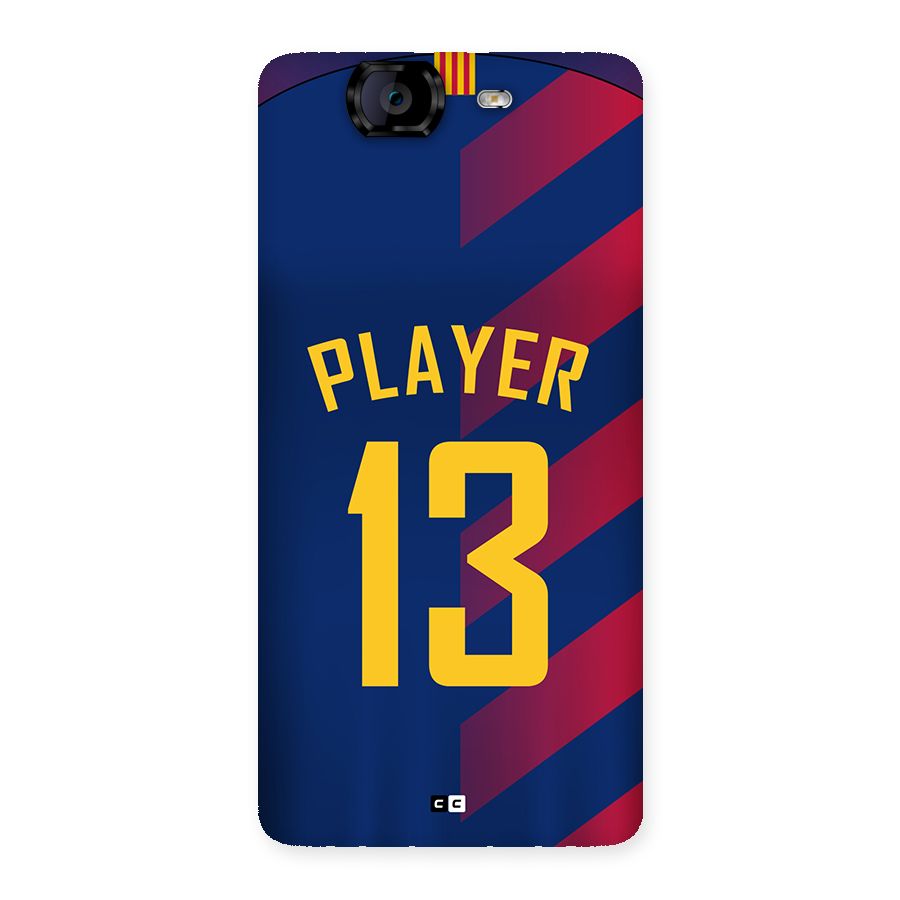 Player Thirteen Back Case for Canvas Knight A350
