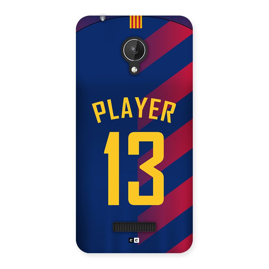 Player Thirteen Back Case for Canvas Spark Q380