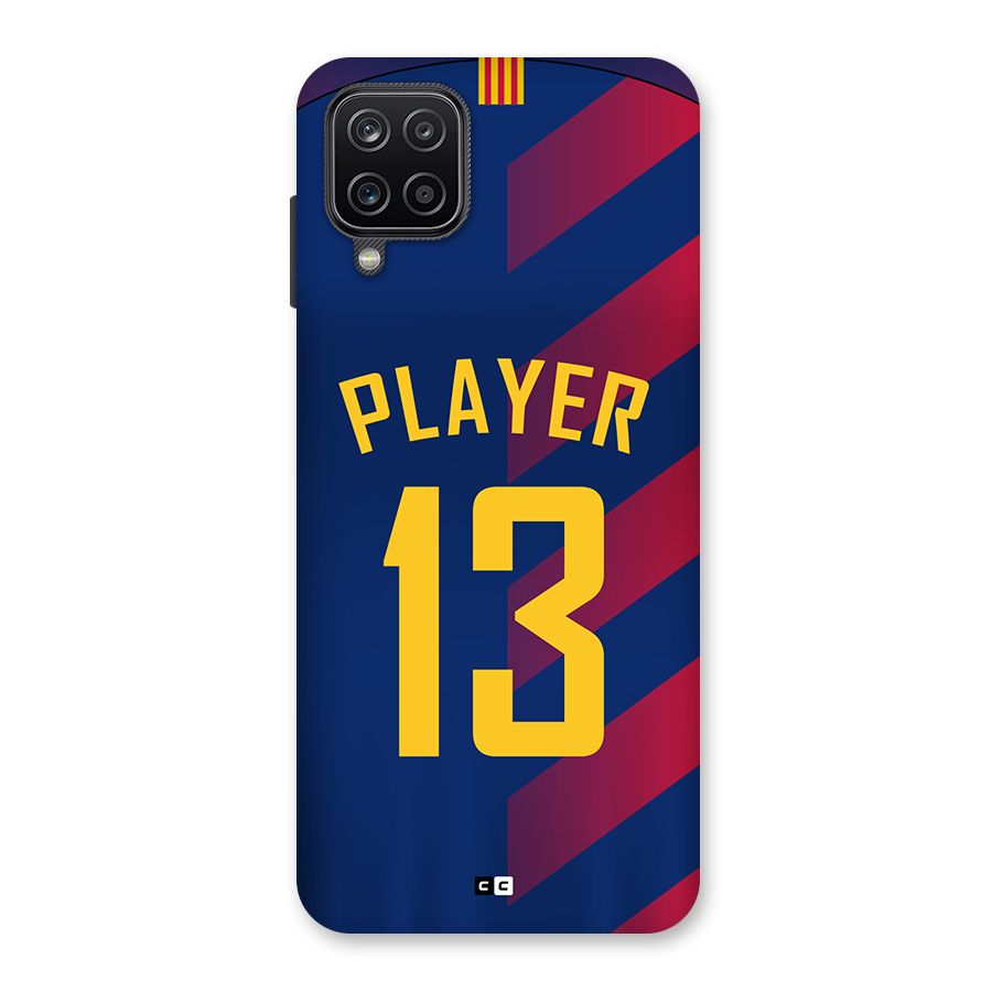 Player Thirteen Back Case for Galaxy A12