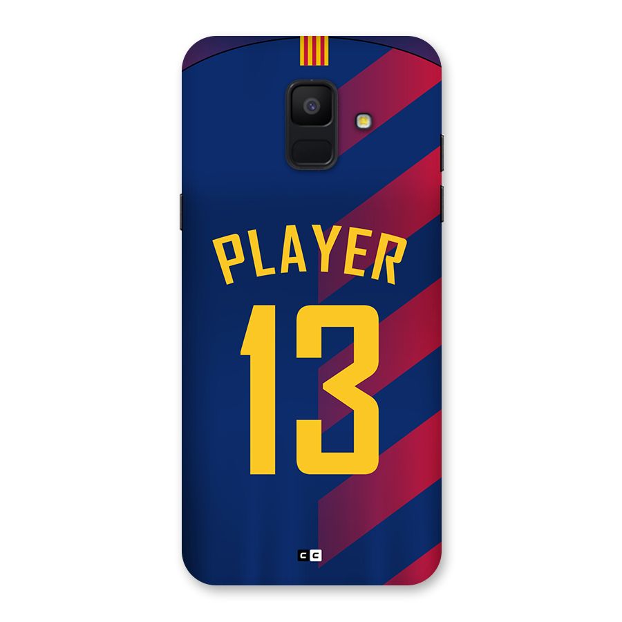 Player Thirteen Back Case for Galaxy A6 (2018)