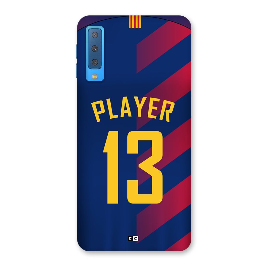 Player Thirteen Back Case for Galaxy A7 (2018)