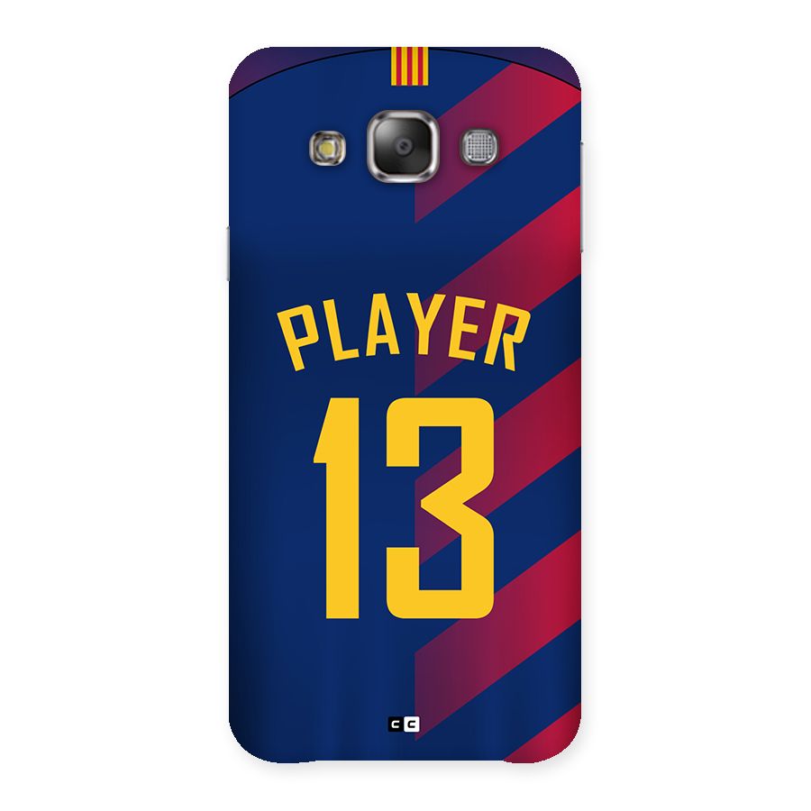 Player Thirteen Back Case for Galaxy E7