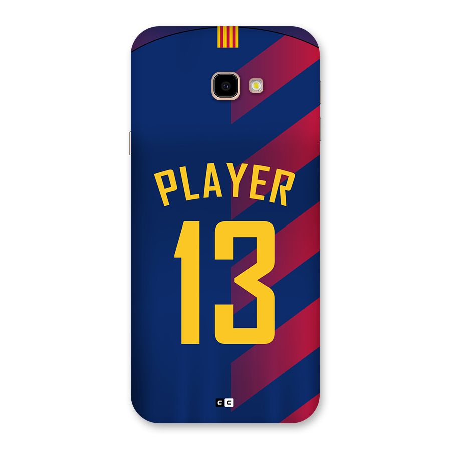 Player Thirteen Back Case for Galaxy J4 Plus