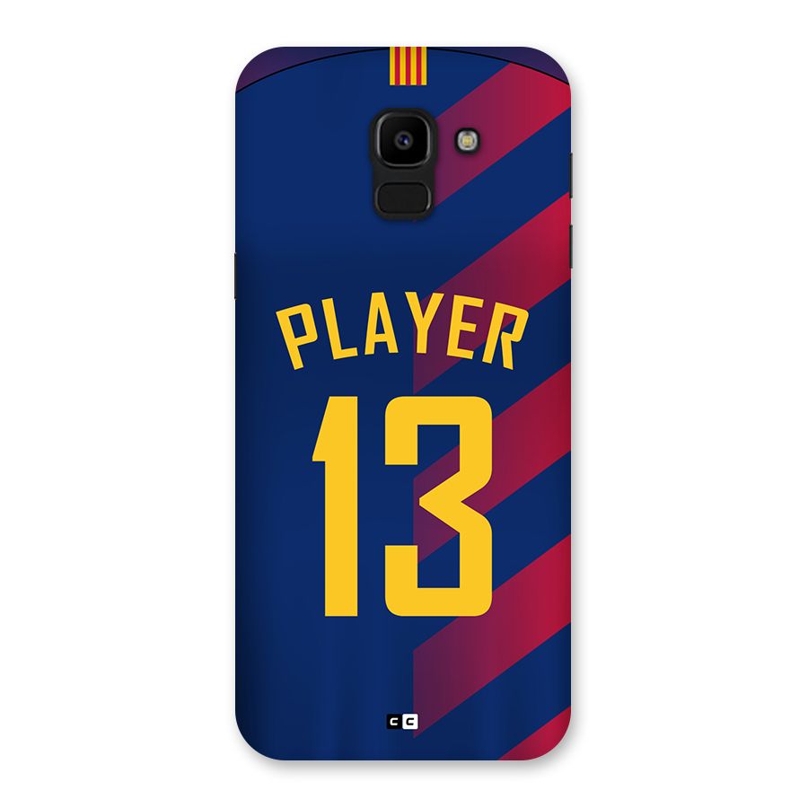 Player Thirteen Back Case for Galaxy J6