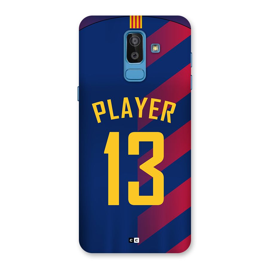 Player Thirteen Back Case for Galaxy J8