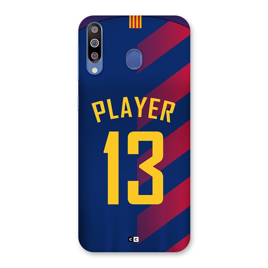 Player Thirteen Back Case for Galaxy M30