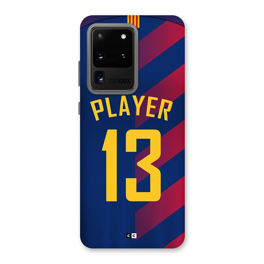 Player Thirteen Back Case for Galaxy S20 Ultra