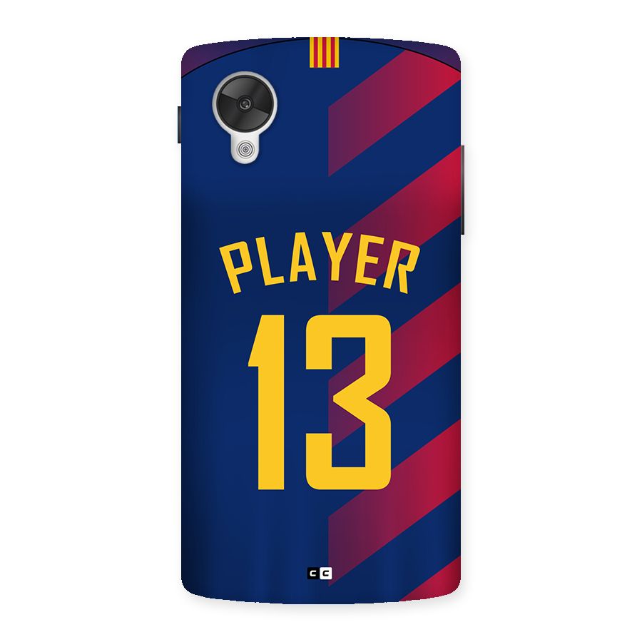 Player Thirteen Back Case for Google Nexus 5