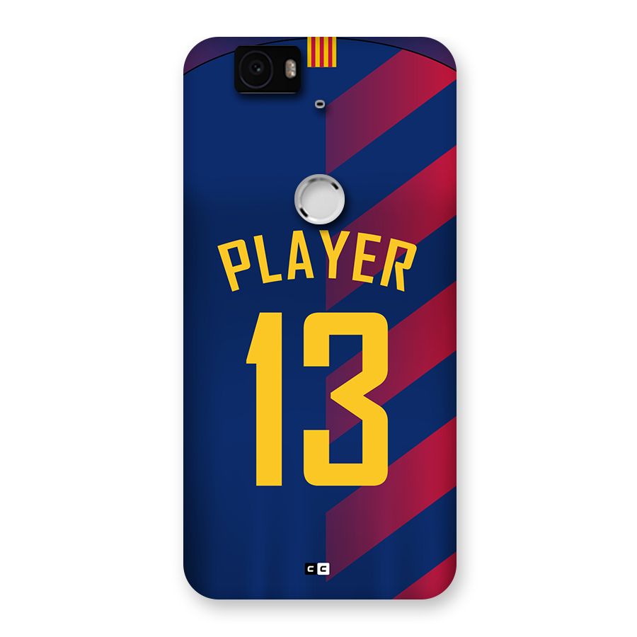 Player Thirteen Back Case for Google Nexus 6P