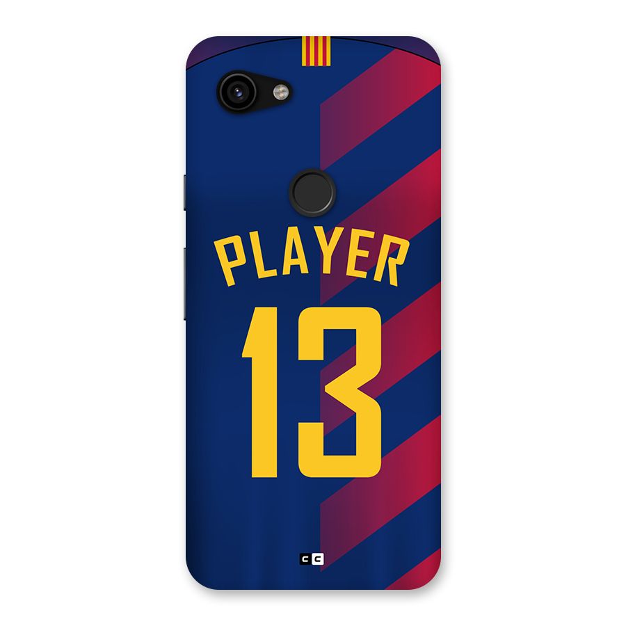 Player Thirteen Back Case for Google Pixel 3a