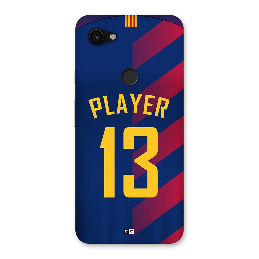 Player Thirteen Back Case for Google Pixel 3a XL