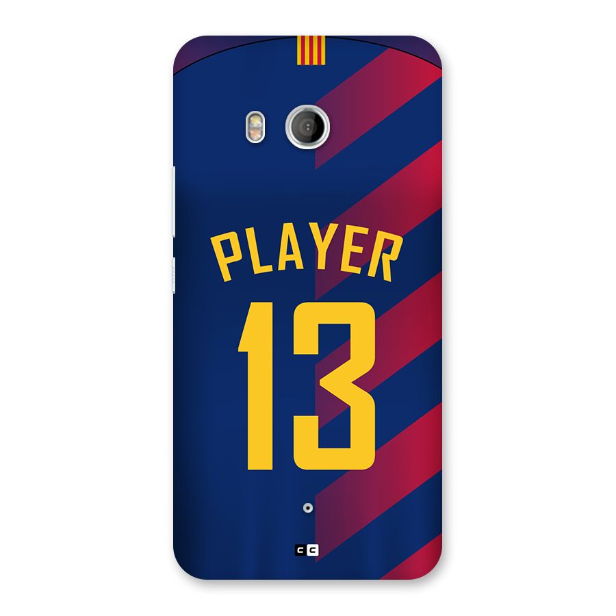 Player Thirteen Back Case for HTC U11