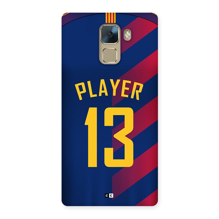 Player Thirteen Back Case for Honor 7