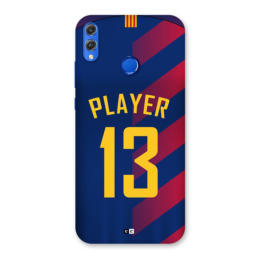 Player Thirteen Back Case for Honor 8X