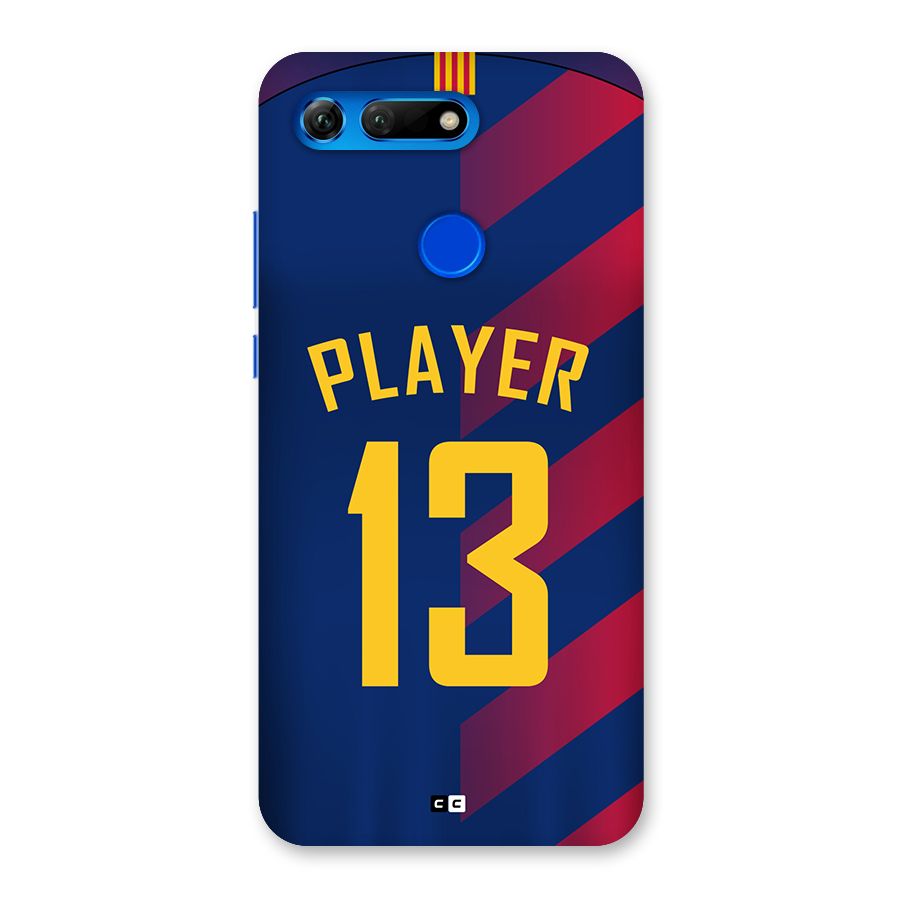 Player Thirteen Back Case for Honor View 20