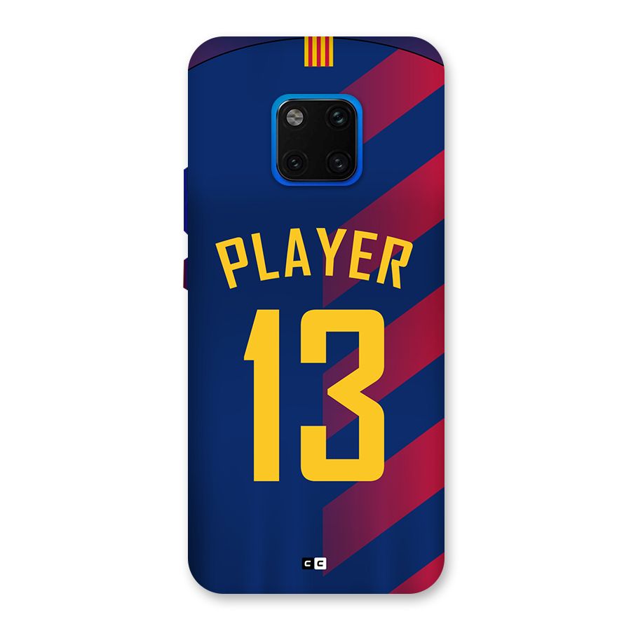 Player Thirteen Back Case for Huawei Mate 20 Pro