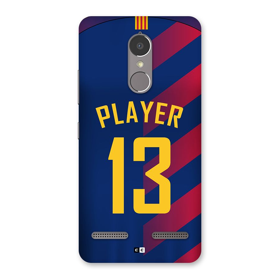 Player Thirteen Back Case for Lenovo K6 Power