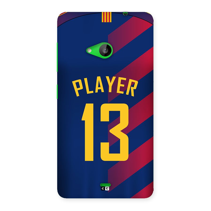 Player Thirteen Back Case for Lumia 535