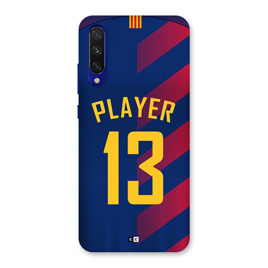 Player Thirteen Back Case for Mi A3