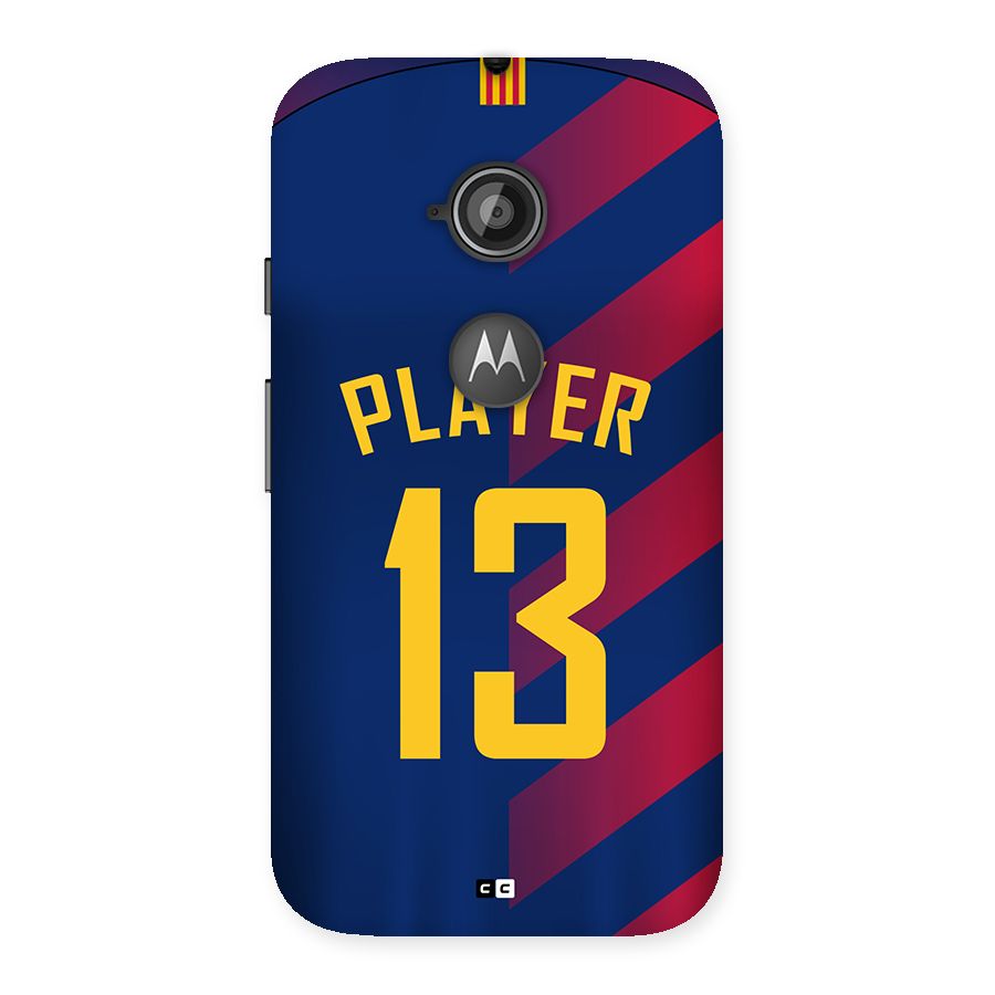 Player Thirteen Back Case for Moto E 2nd Gen