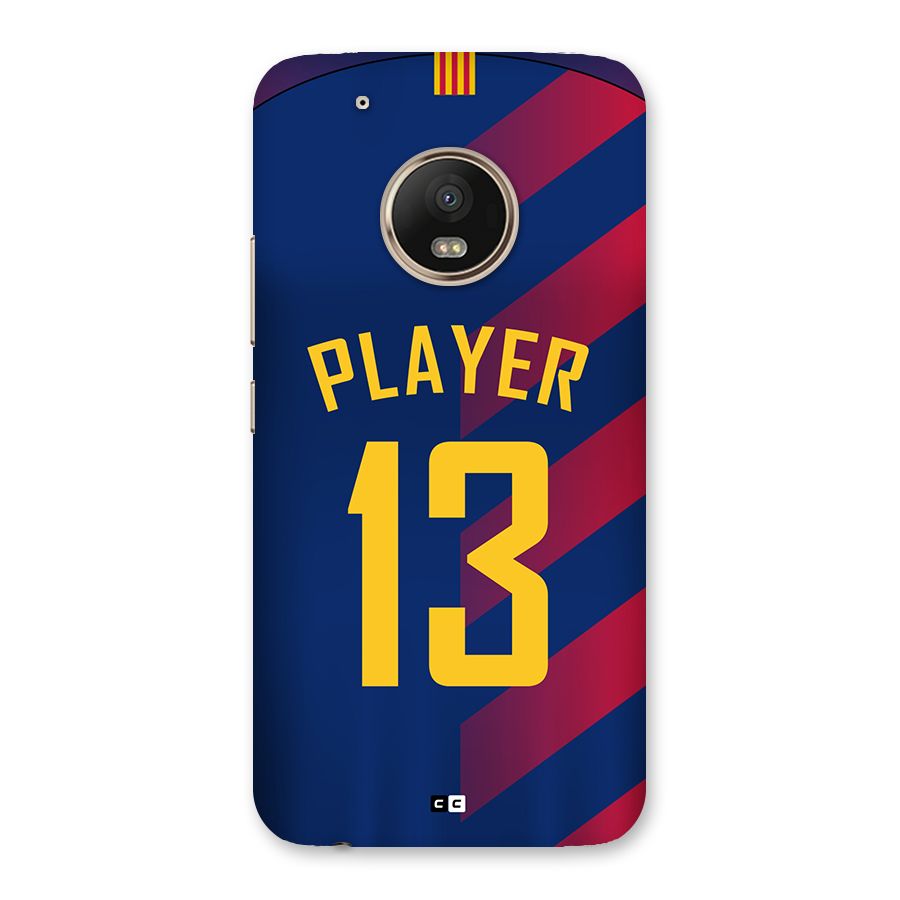 Player Thirteen Back Case for Moto G5 Plus