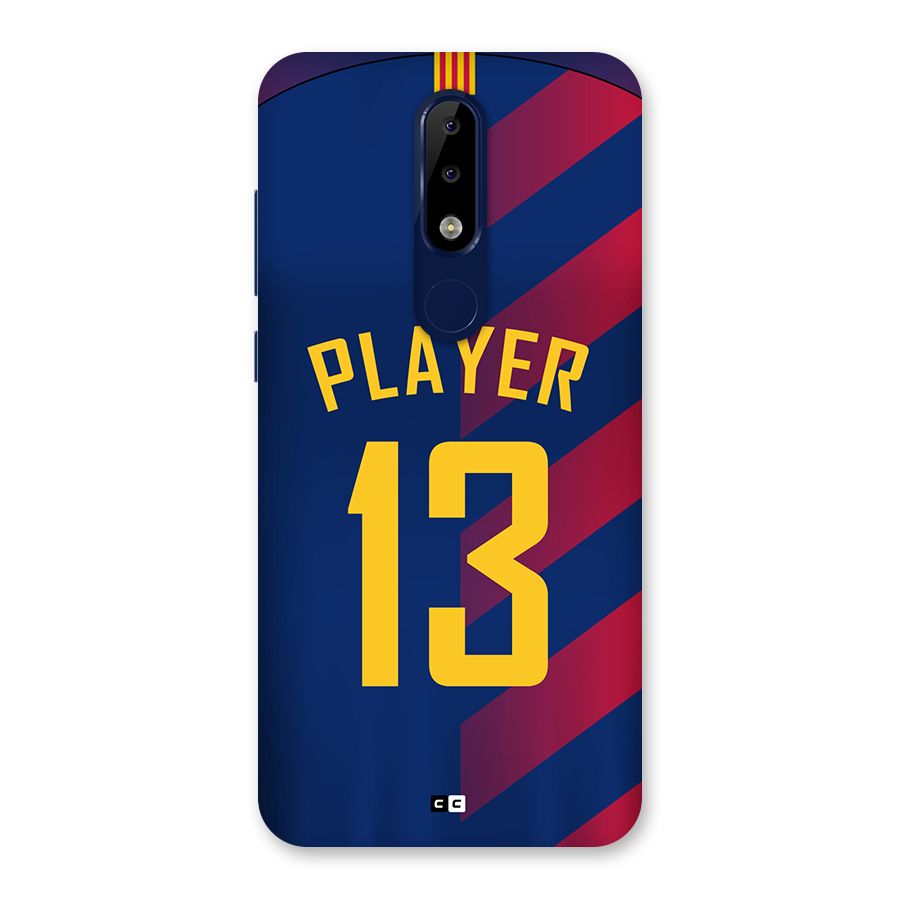 Player Thirteen Back Case for Nokia 5.1 Plus