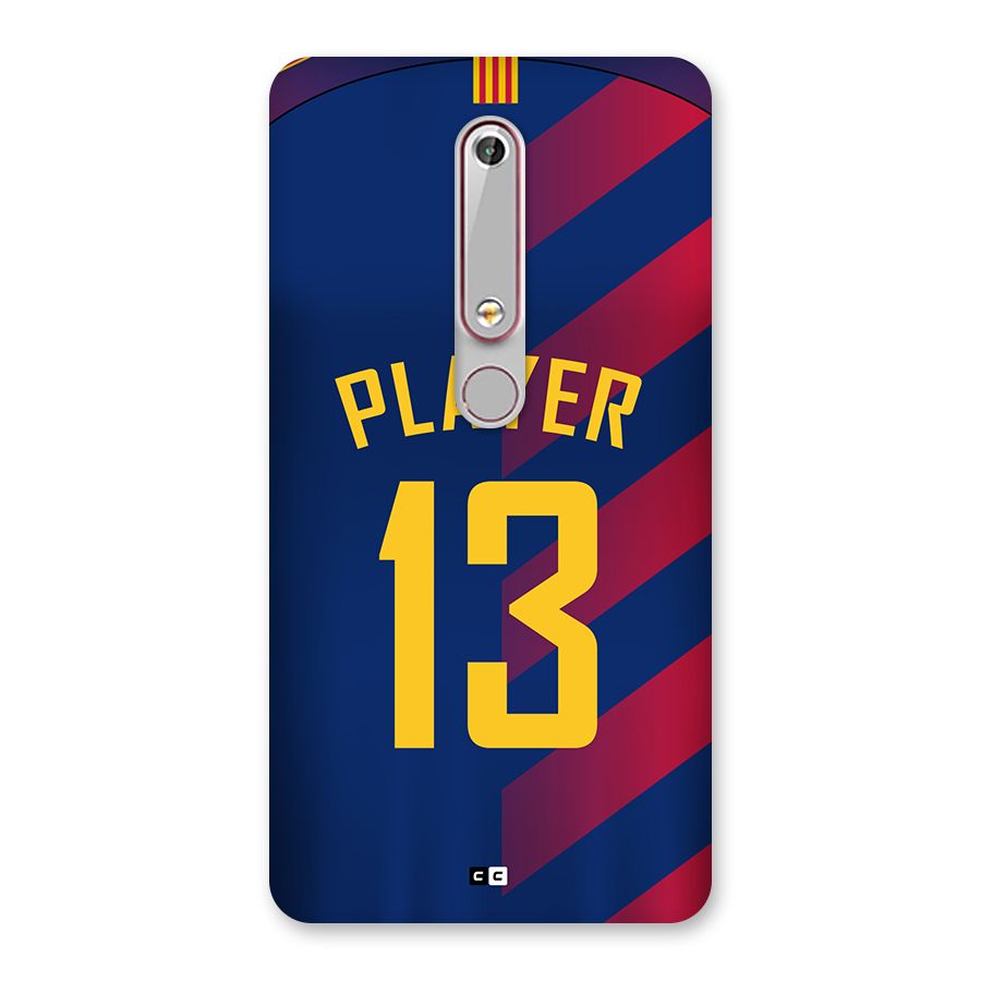 Player Thirteen Back Case for Nokia 6.1