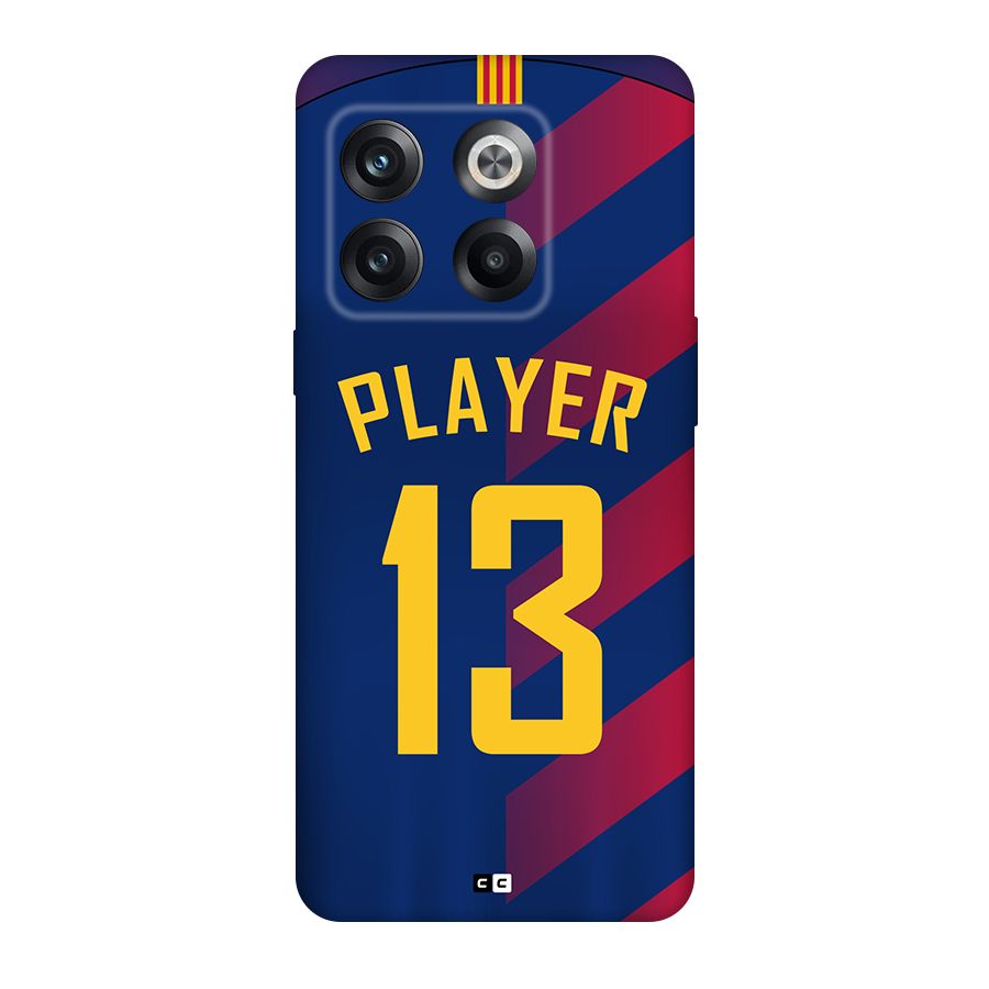 Player Thirteen Back Case for OnePlus 10T