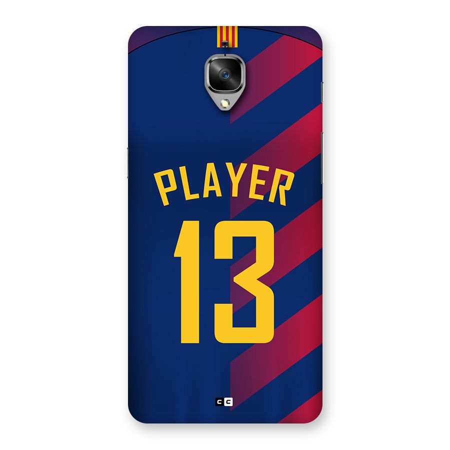 Player Thirteen Back Case for OnePlus 3