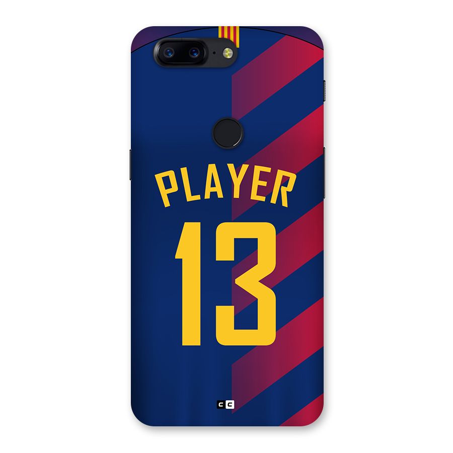 Player Thirteen Back Case for OnePlus 5T