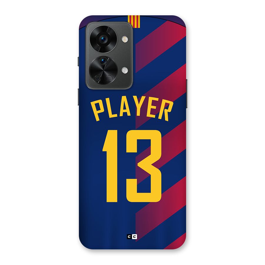 Player Thirteen Back Case for OnePlus Nord 2T