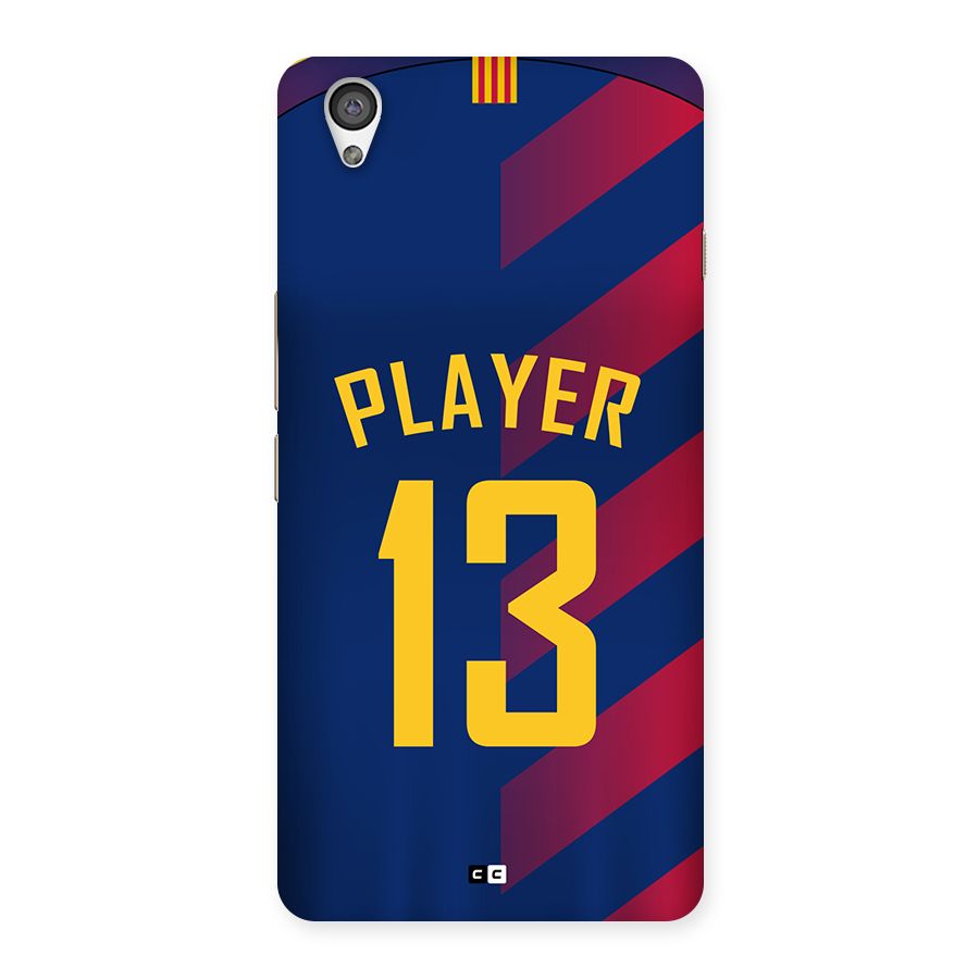 Player Thirteen Back Case for OnePlus X