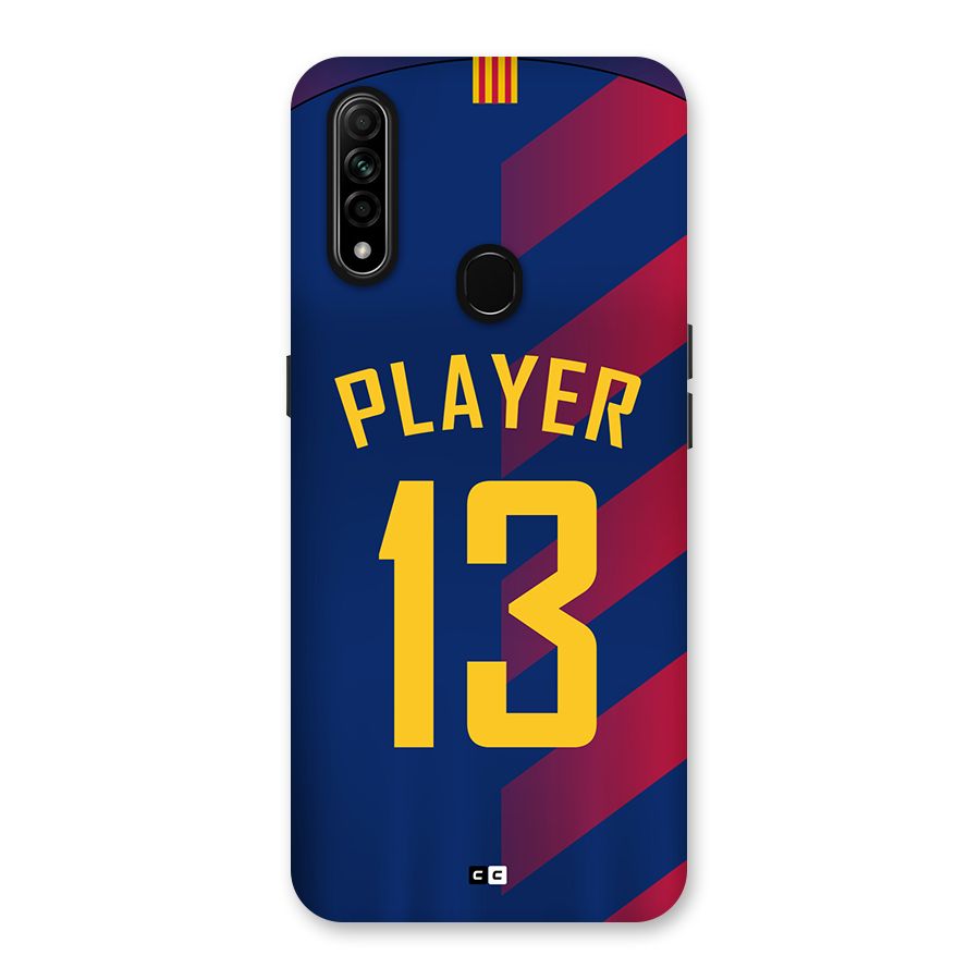 Player Thirteen Back Case for Oppo A31