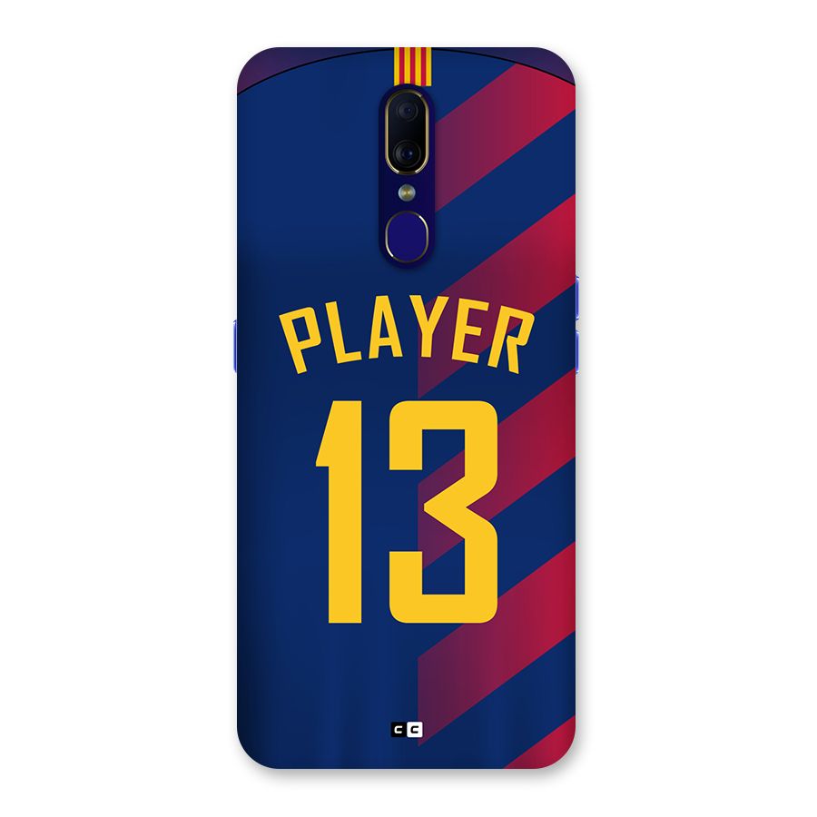 Player Thirteen Back Case for Oppo A9
