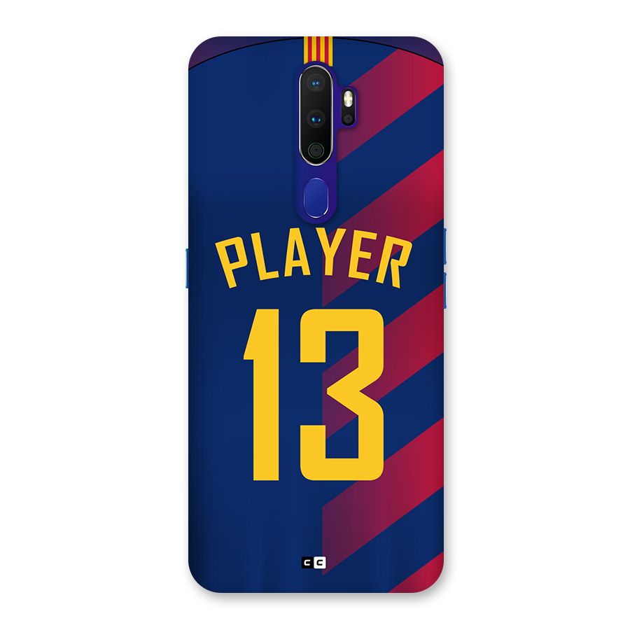 Player Thirteen Back Case for Oppo A9 (2020)