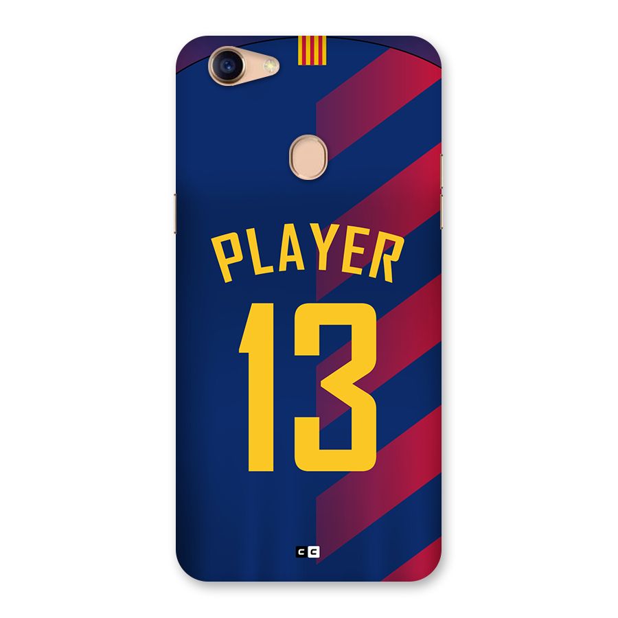 Player Thirteen Back Case for Oppo F5 Youth