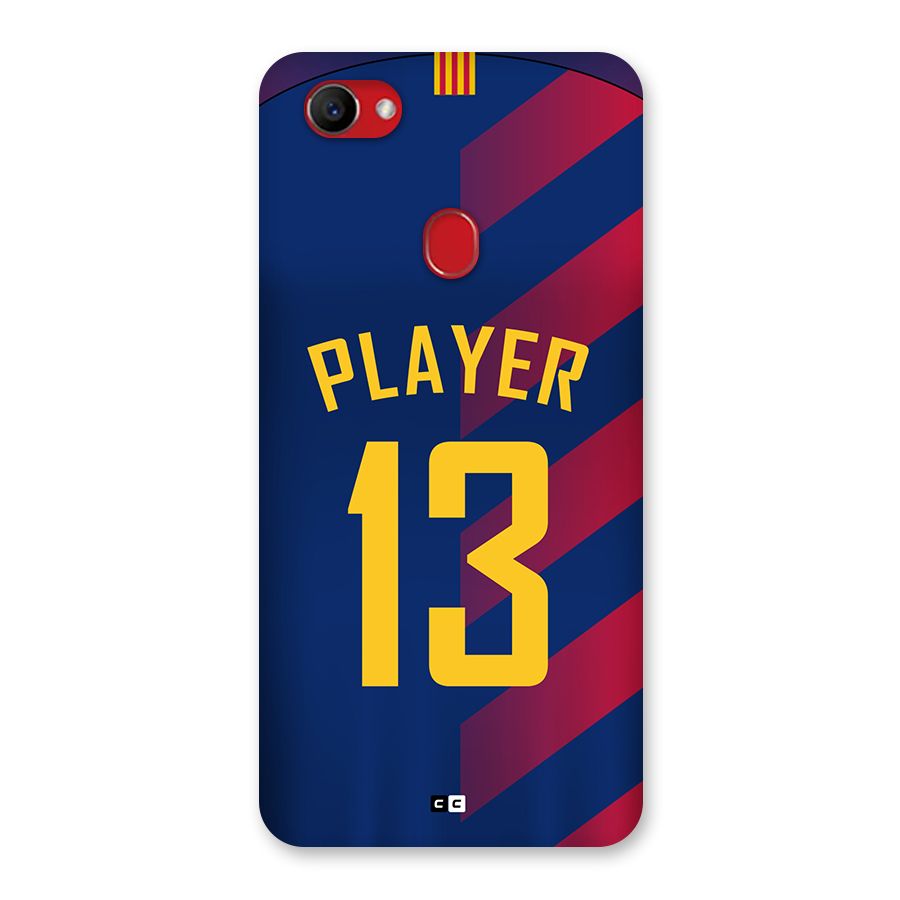 Player Thirteen Back Case for Oppo F7