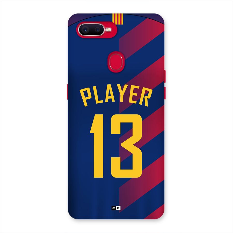Player Thirteen Back Case for Oppo F9 Pro
