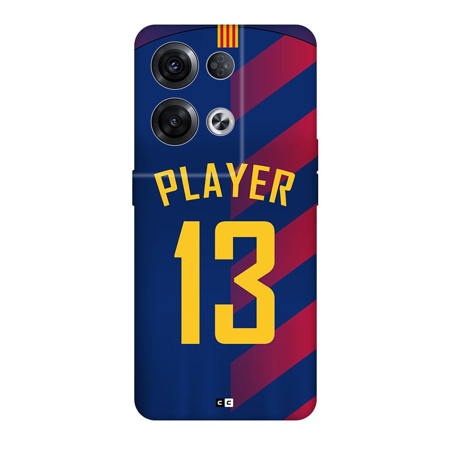 Player Thirteen Back Case for Oppo Reno8 Pro 5G