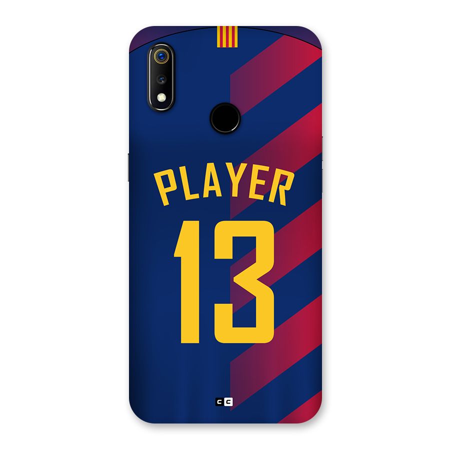 Player Thirteen Back Case for Realme 3