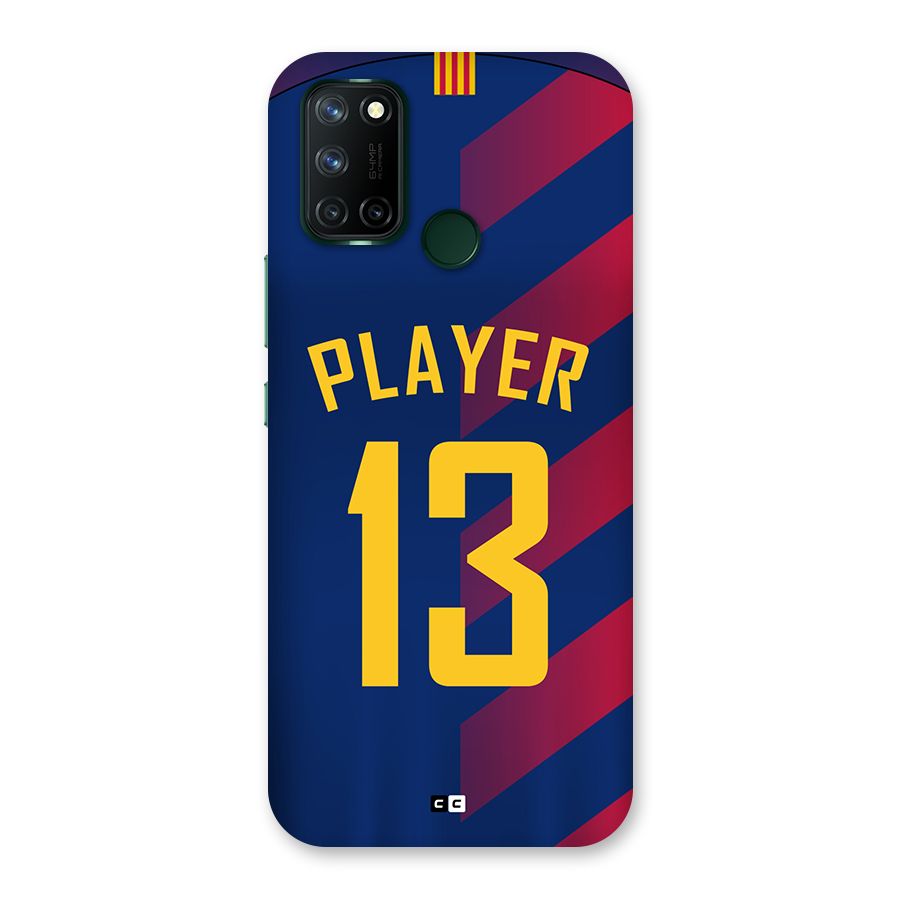 Player Thirteen Back Case for Realme C17