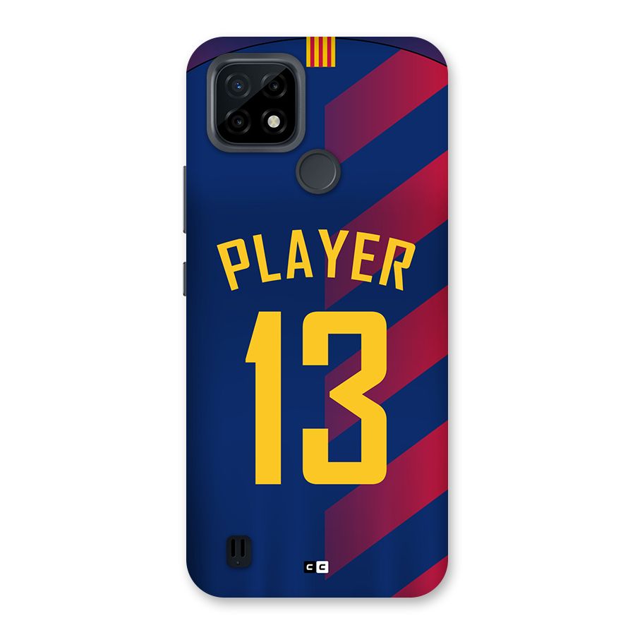 Player Thirteen Back Case for Realme C21