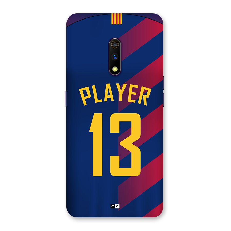Player Thirteen Back Case for Realme X